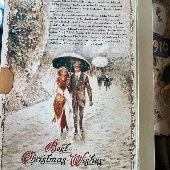 SOLD-Holiday Barbie hallmark special edition - Picture 4 of 5